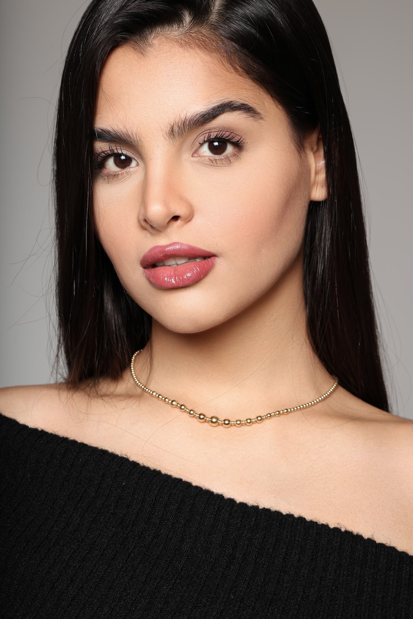 Gradient Beads Necklace