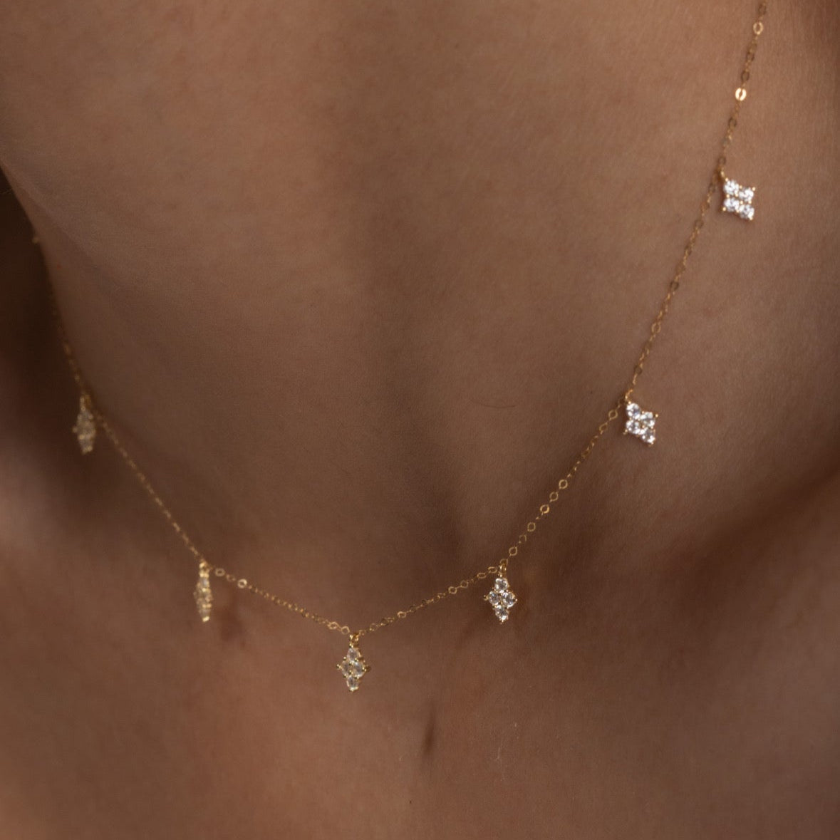 Zircon Sparkles Necklace