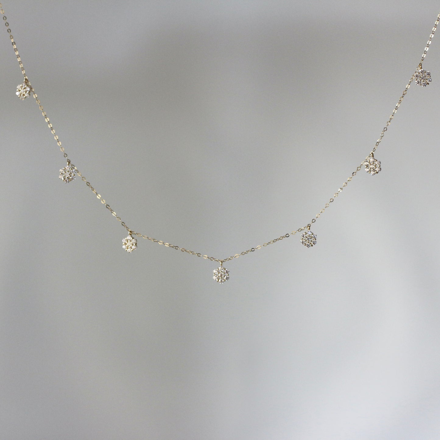 Flower Motif Necklace