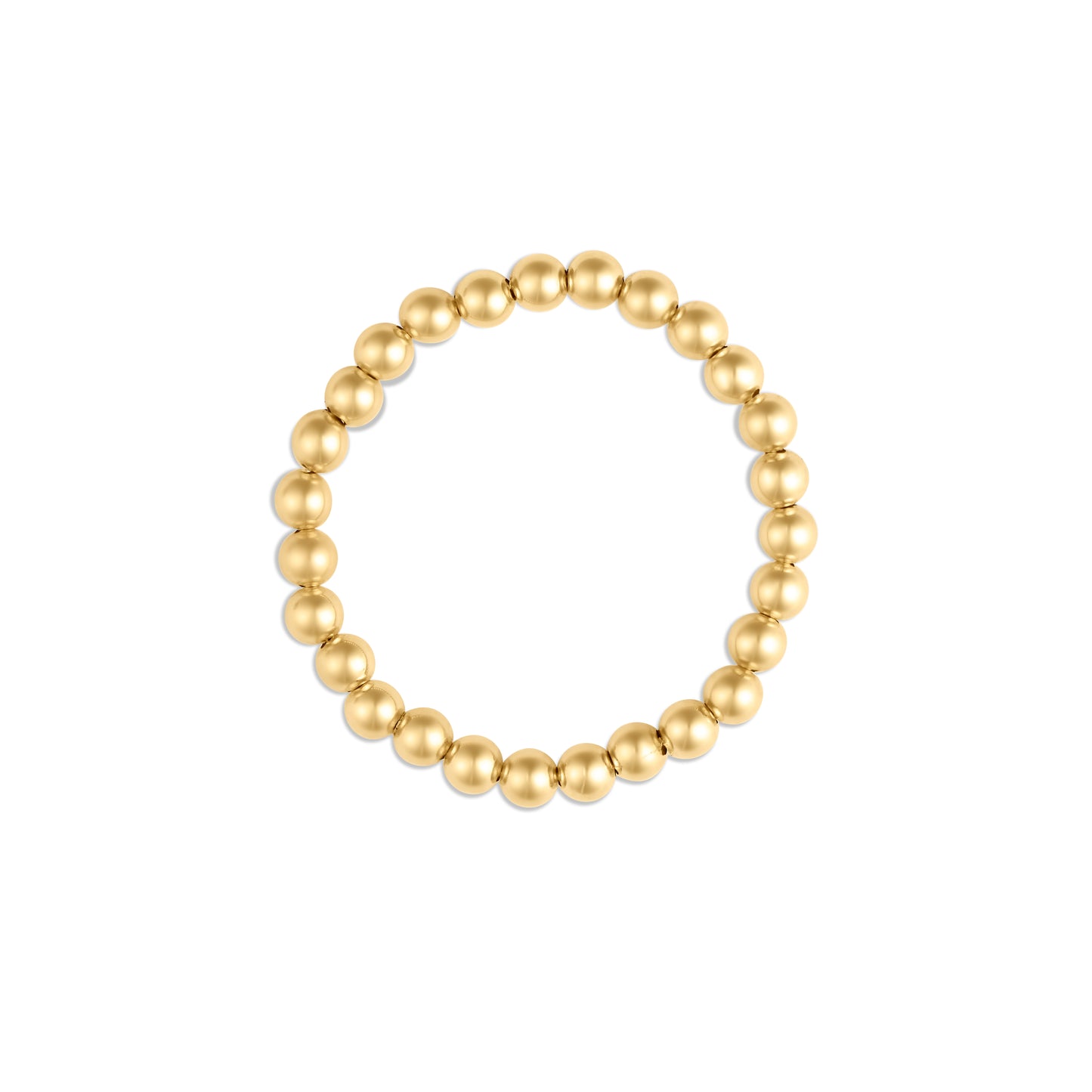Chunky Elastic Beads Bracelet