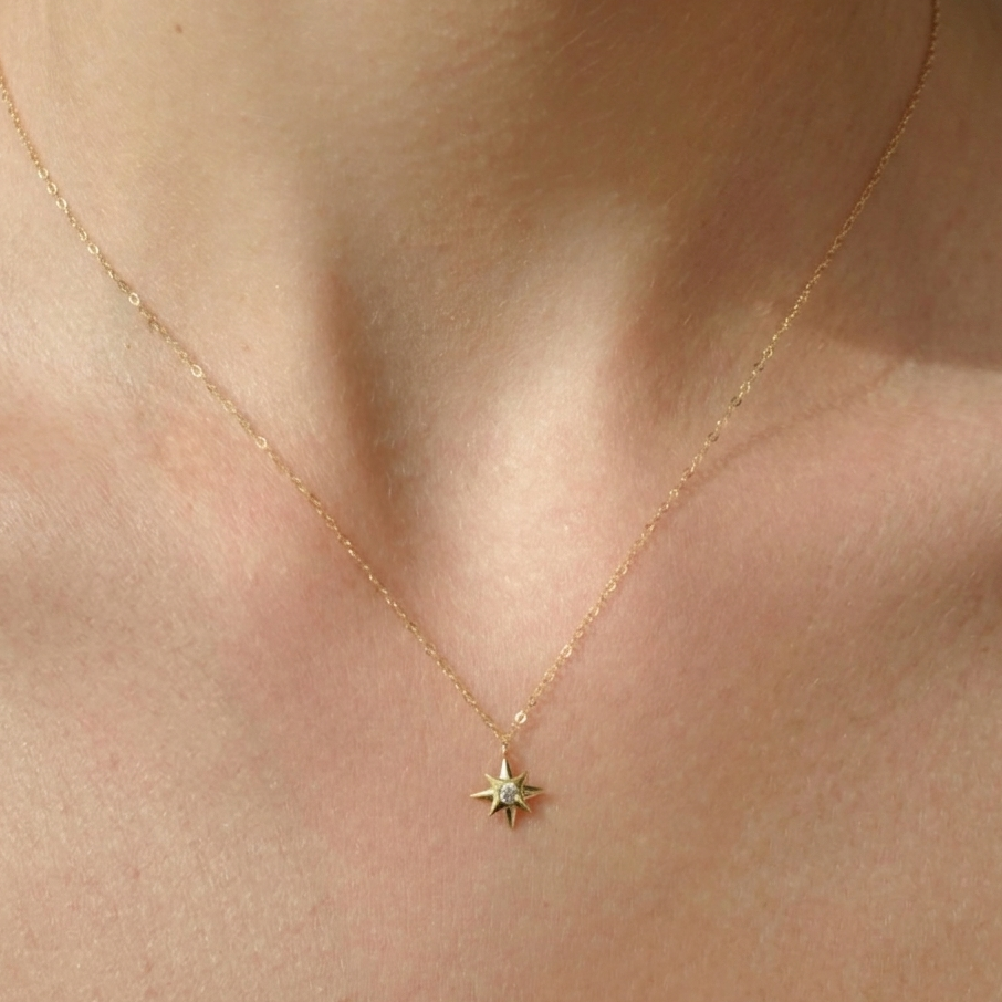 Sparkle Necklace with Zircon