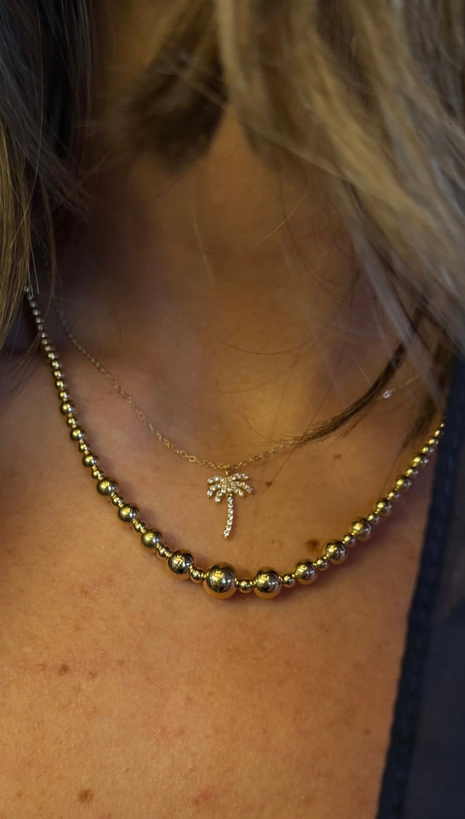 Palm Tree Necklace
