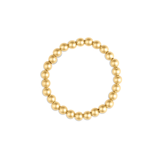 Chunky Elastic Beads Bracelet