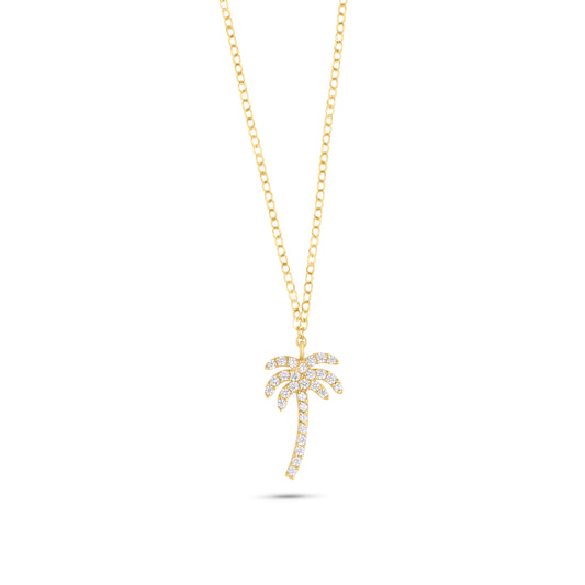Palm Tree Necklace